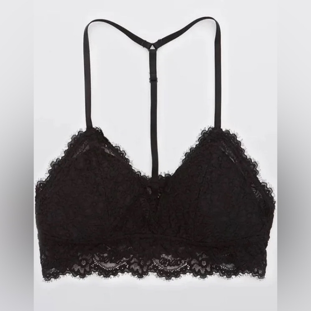 Aerie eyelash lace bralette